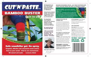 Bamboo Buster Weed Gel released